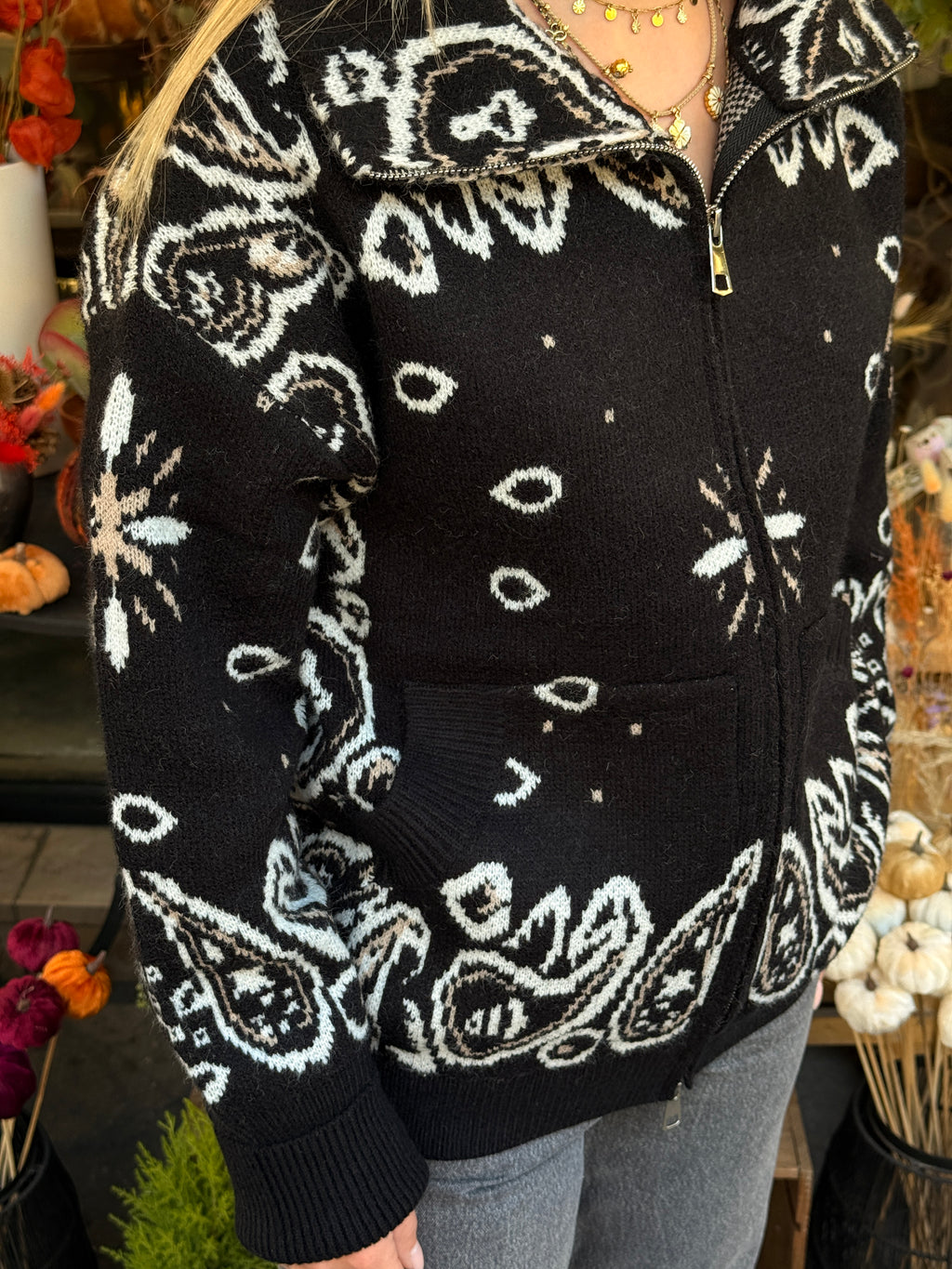 Gilet Bandana noir