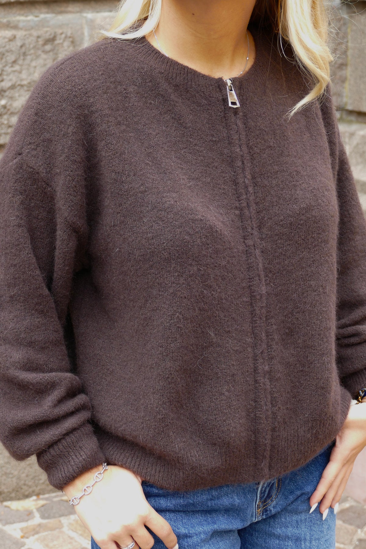 Pull Fanette choco