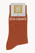 Chaussette à paillettes Attachiante