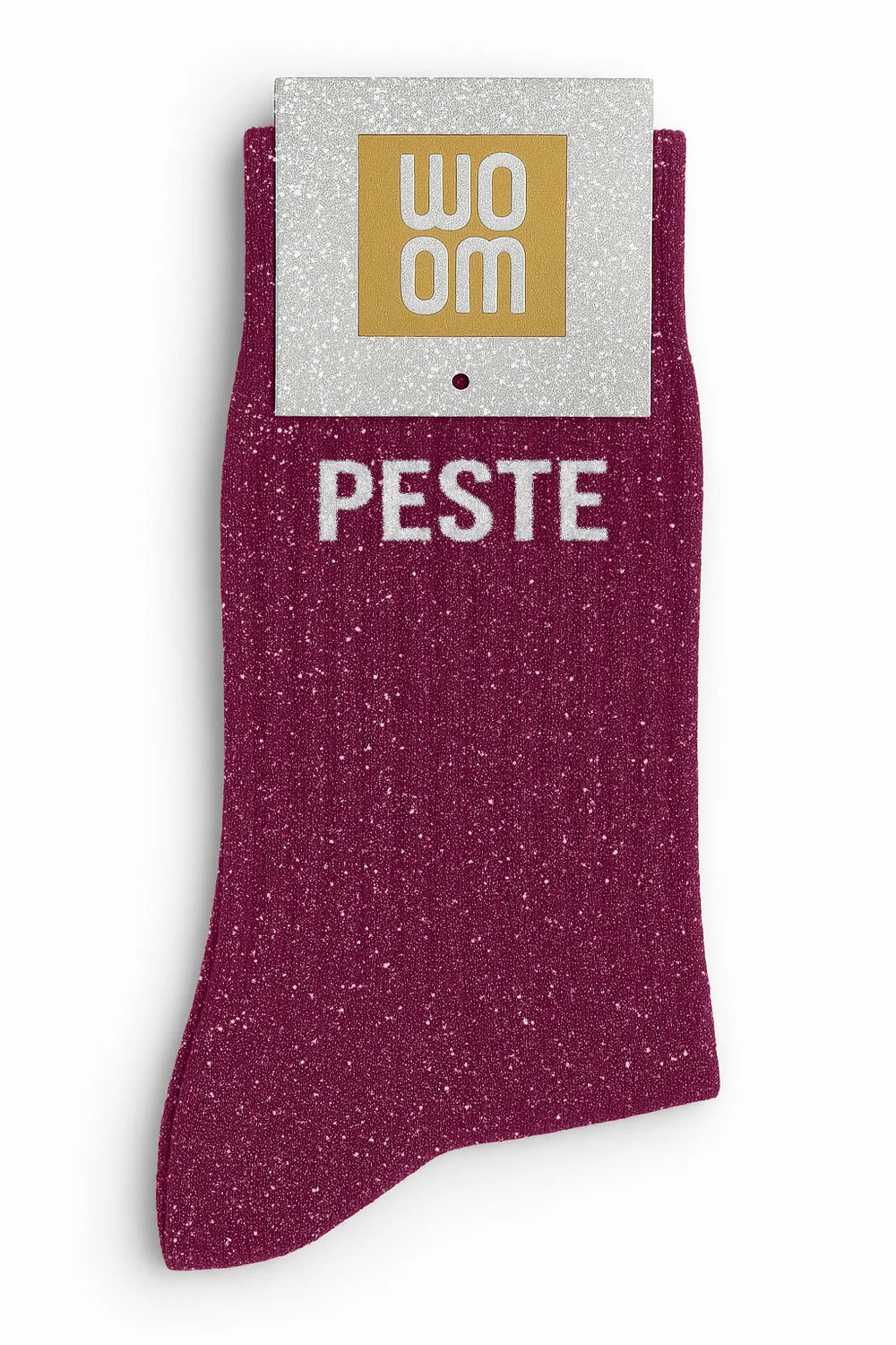 Chaussette à paillette peste
