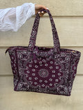 Sac Sabrina aubergine