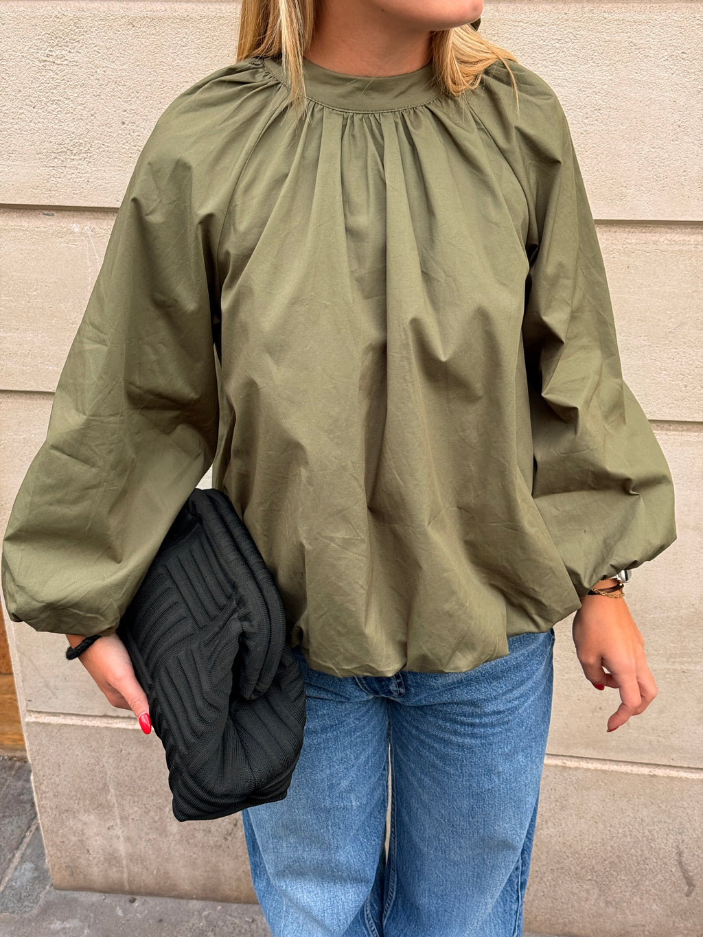 Blouse Elodie kaki