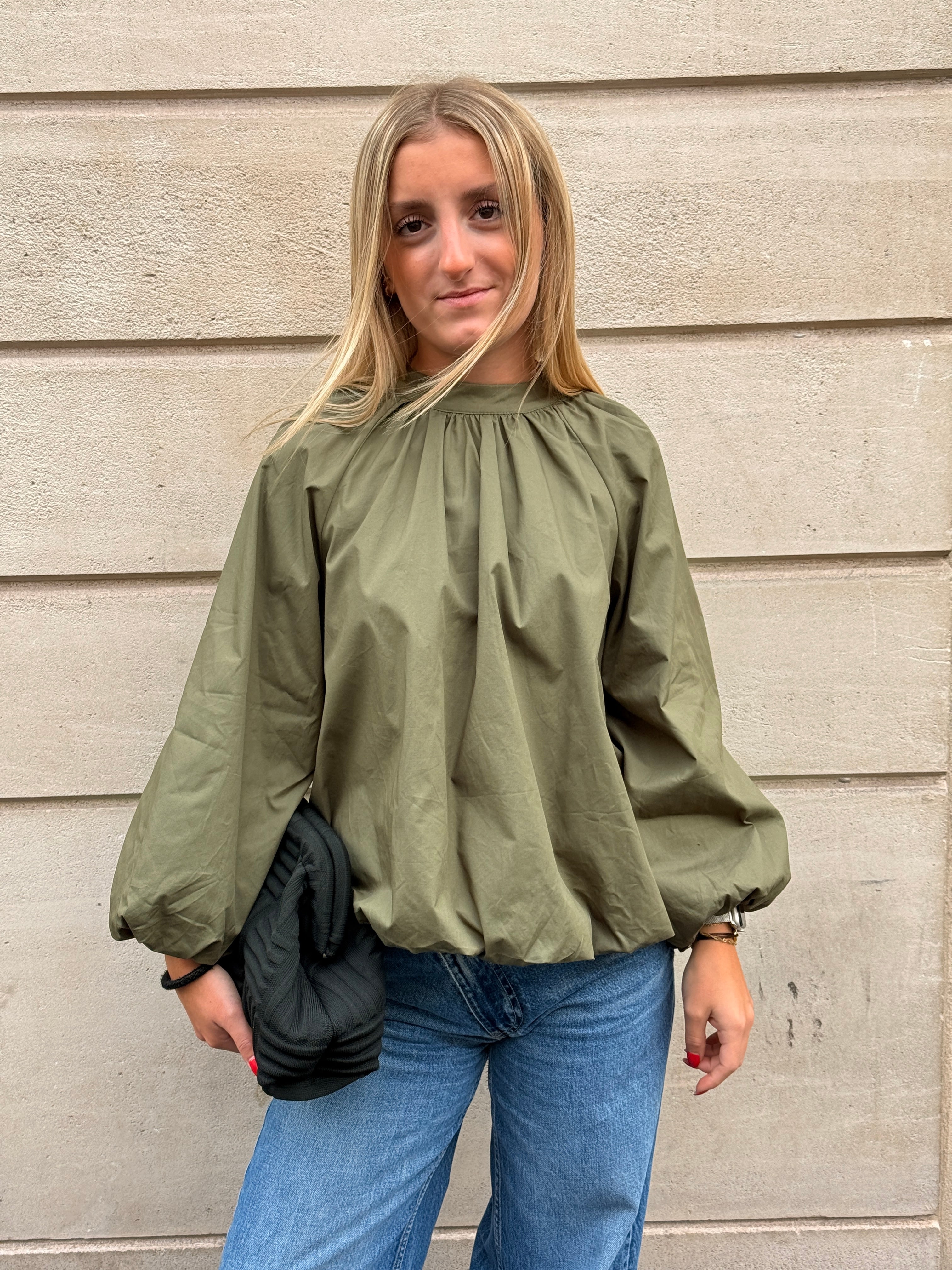 Blouse Elodie kaki