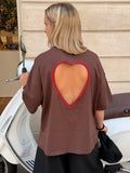 T-shirt Amor choco