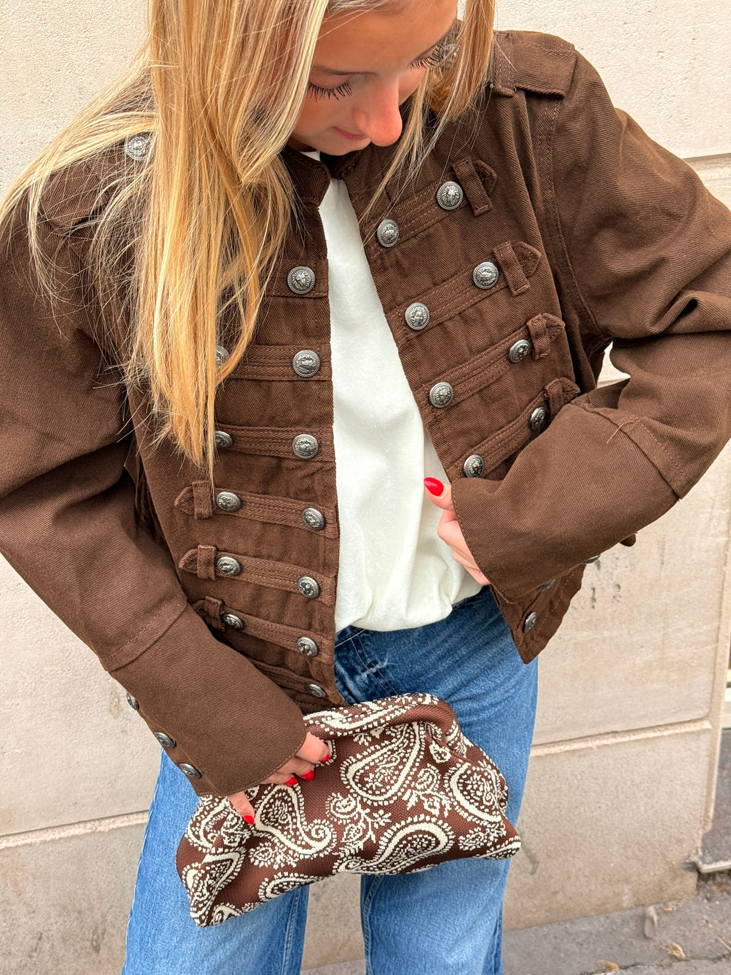 Veste Napoleon choco