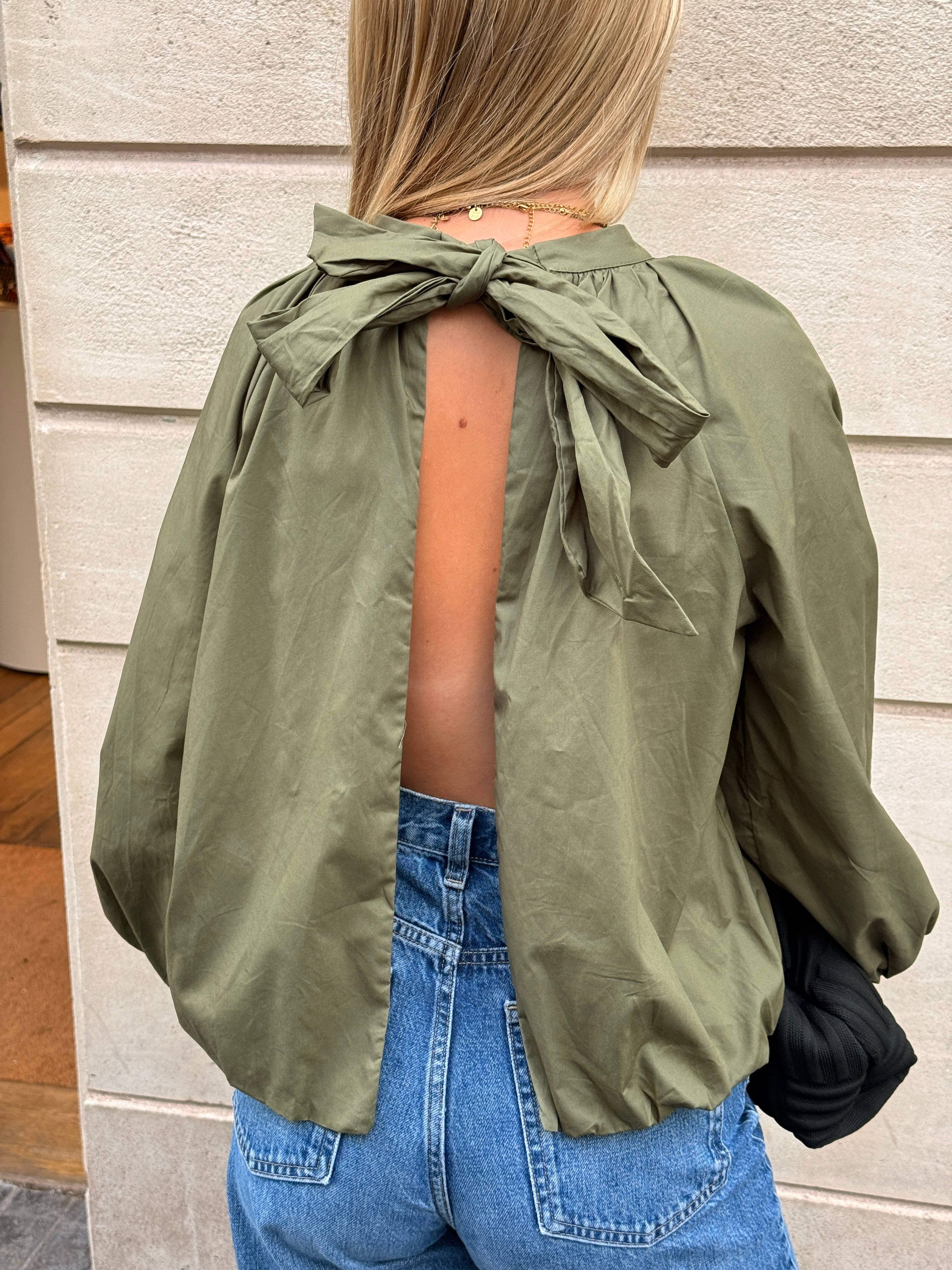 Blouse Elodie kaki