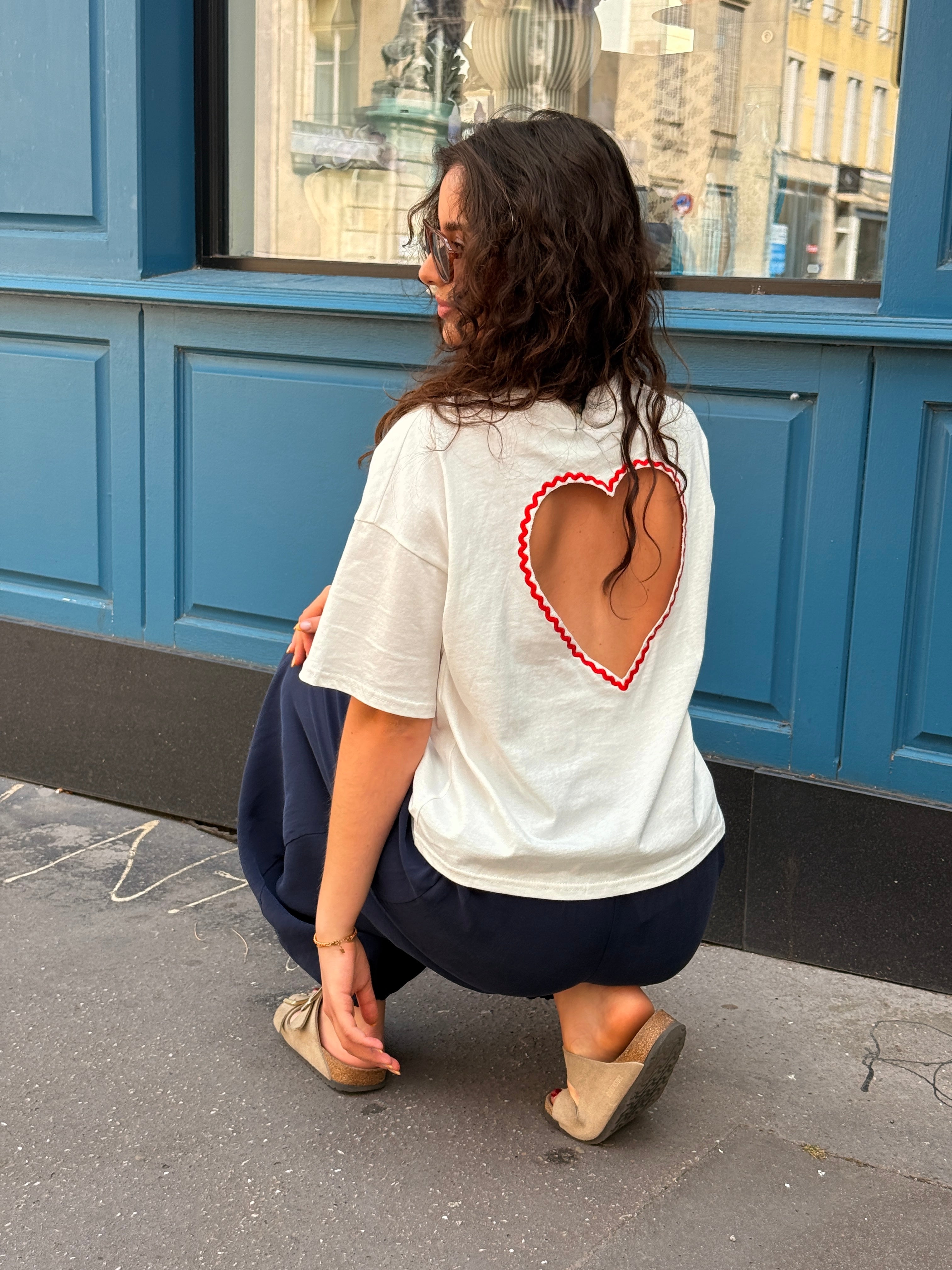 T-shirt Amor blanc