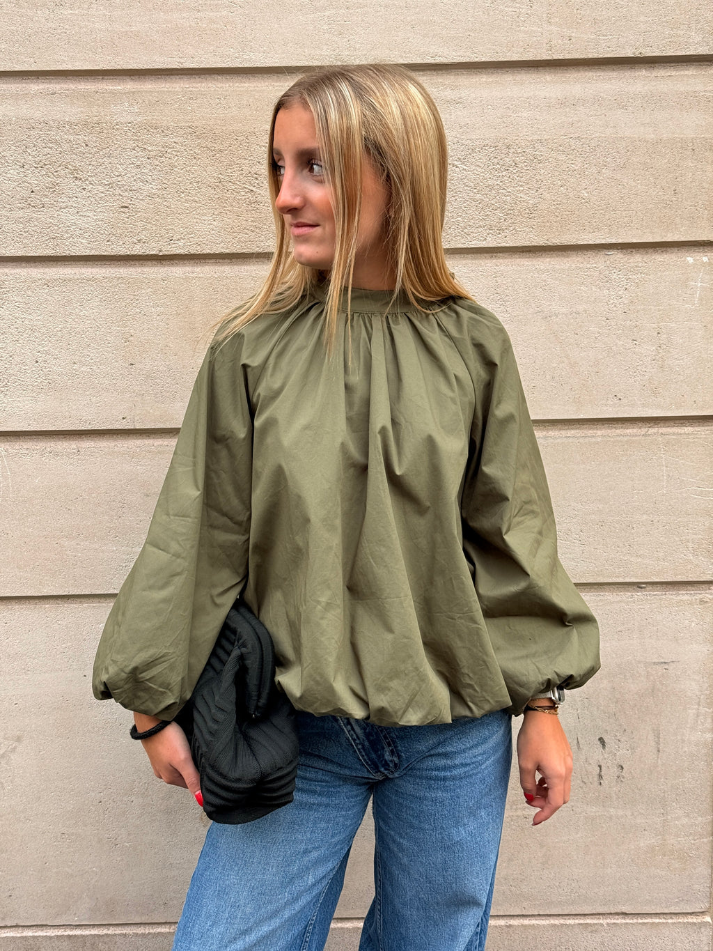 Blouse Elodie kaki