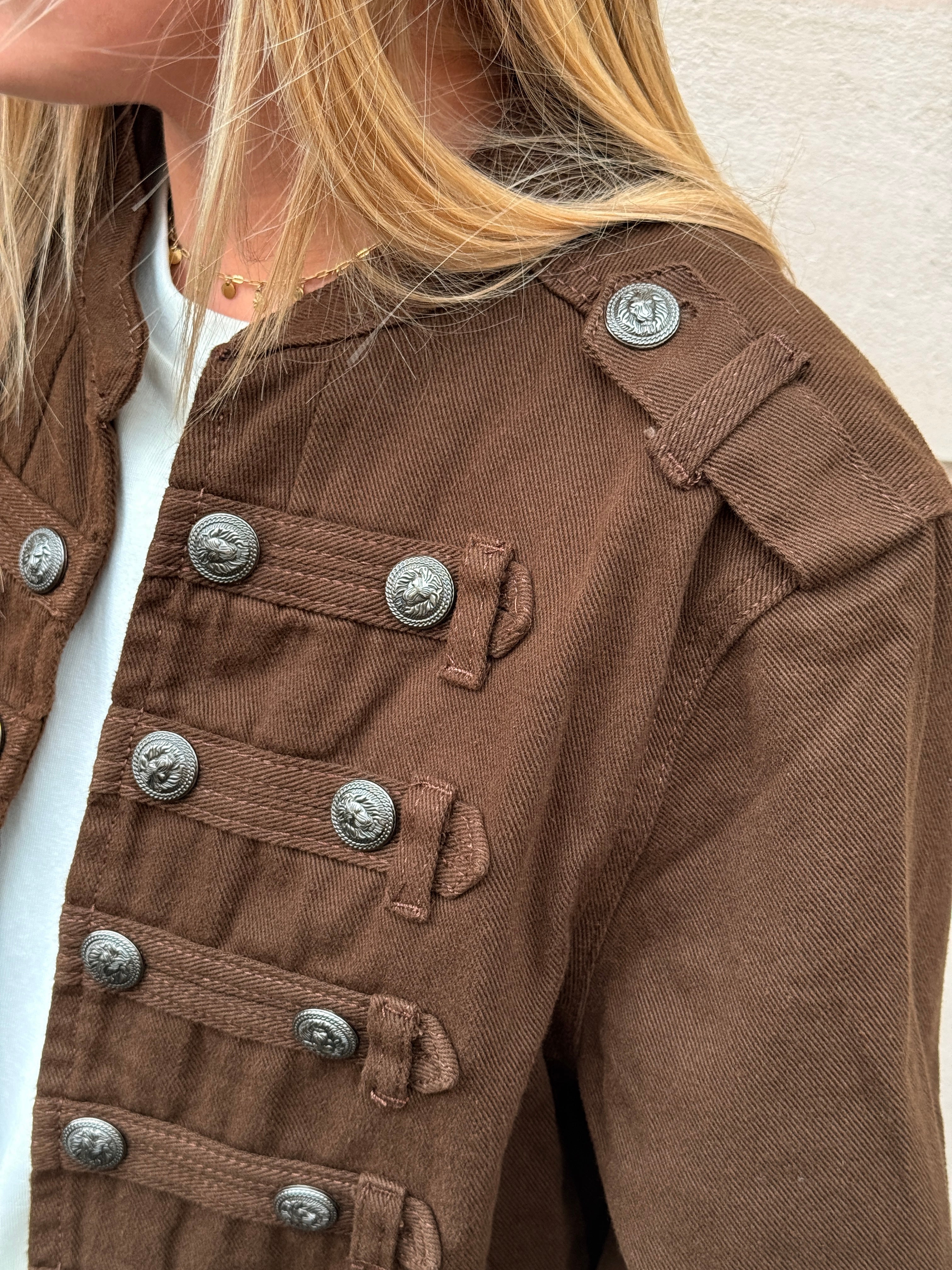 Veste Napoleon choco