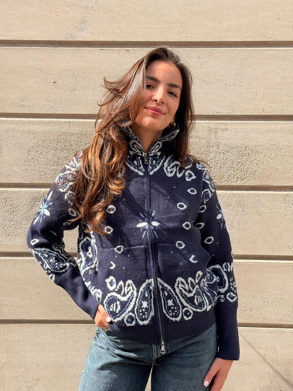 Gilet Bandana marine