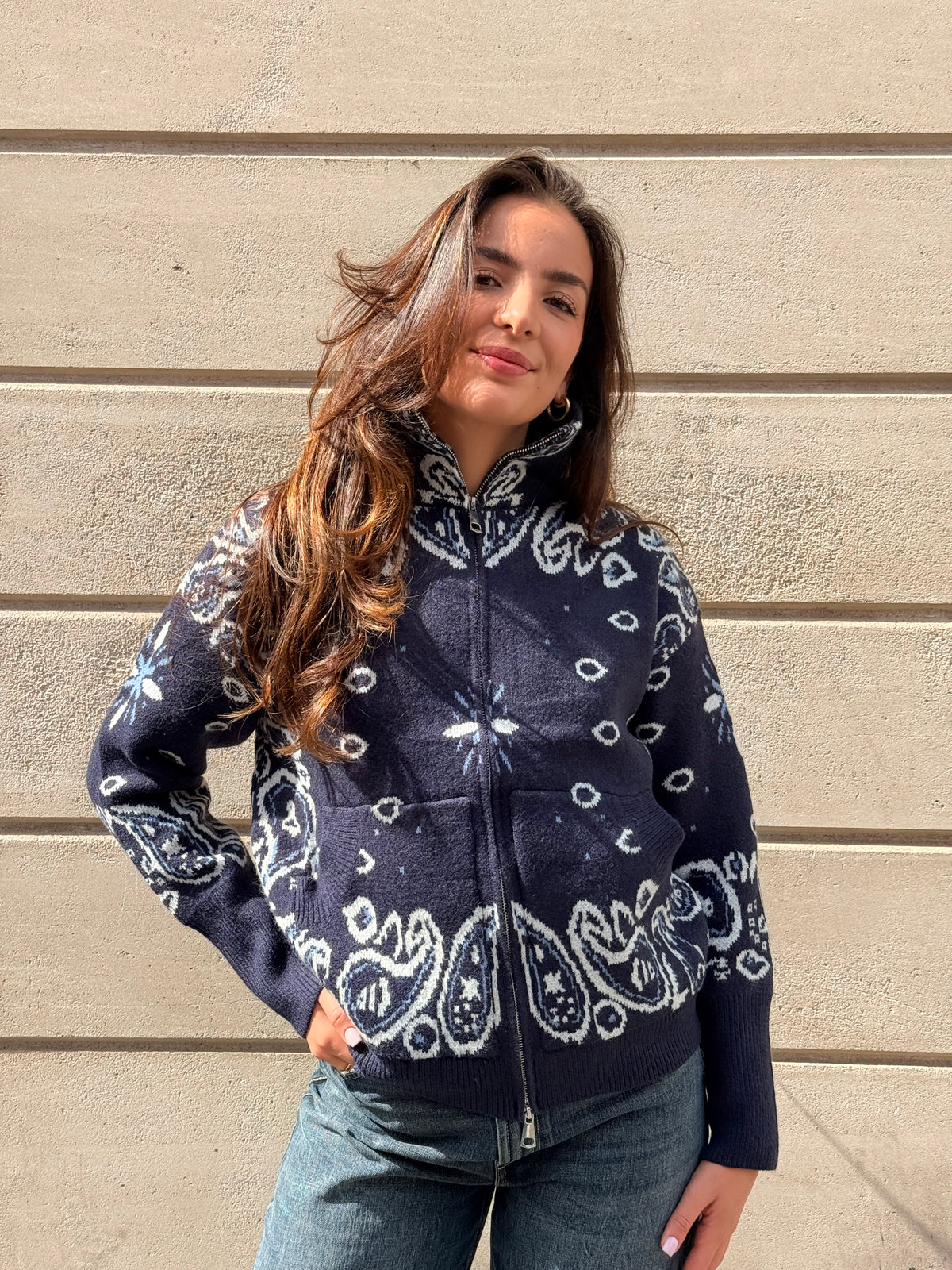 Gilet Bandana marine