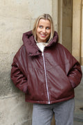 Doudoune Lucette bordeaux