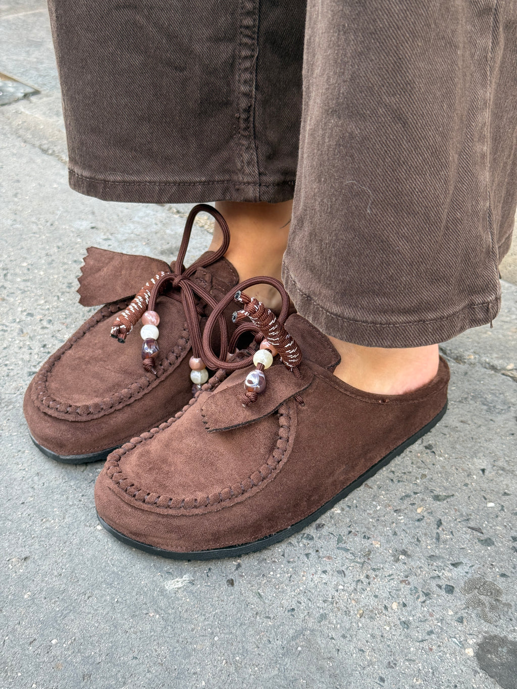 Mule Elsa choco