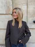 Blazer Lilou choco
