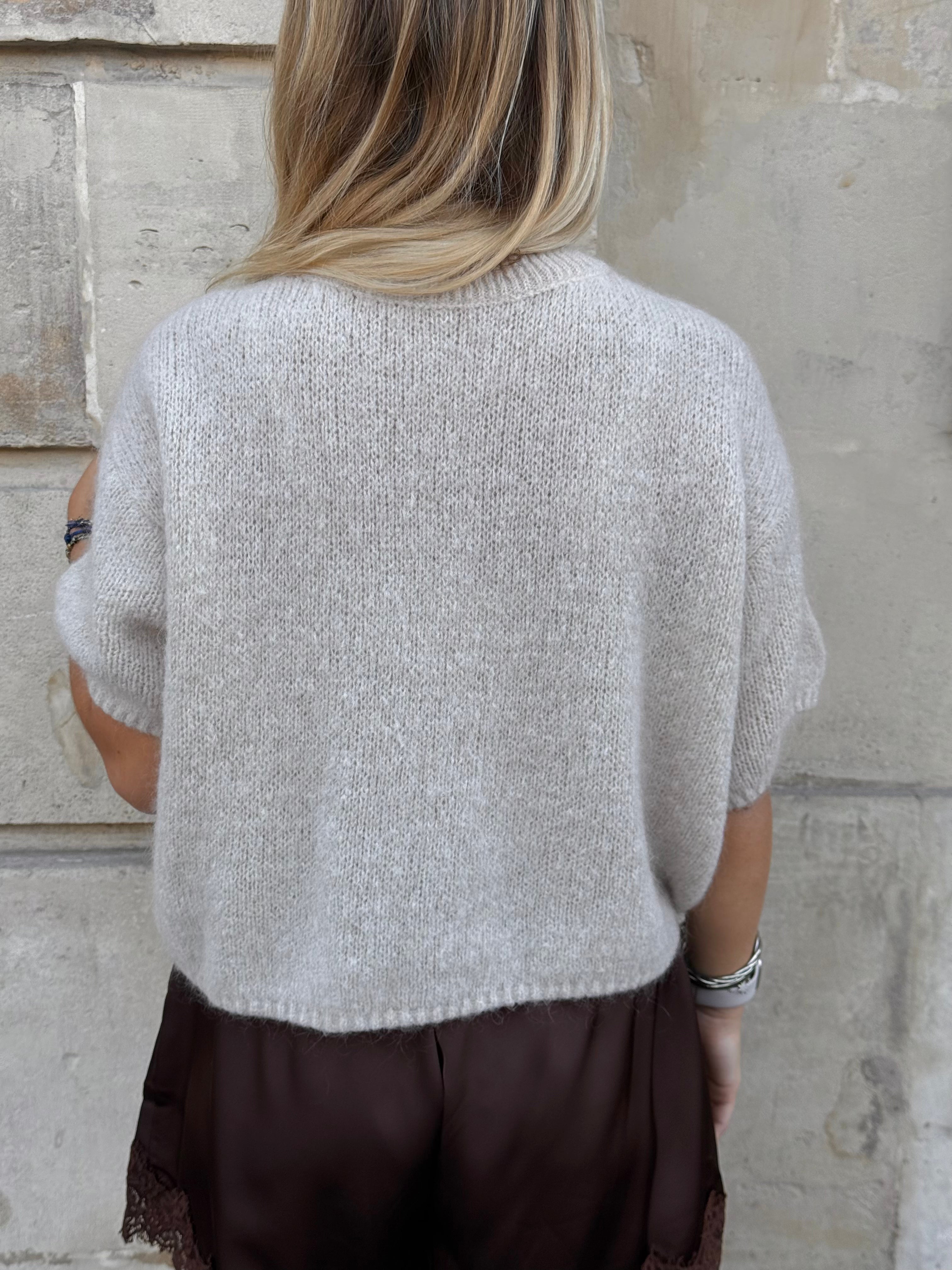 Pull Jade écru