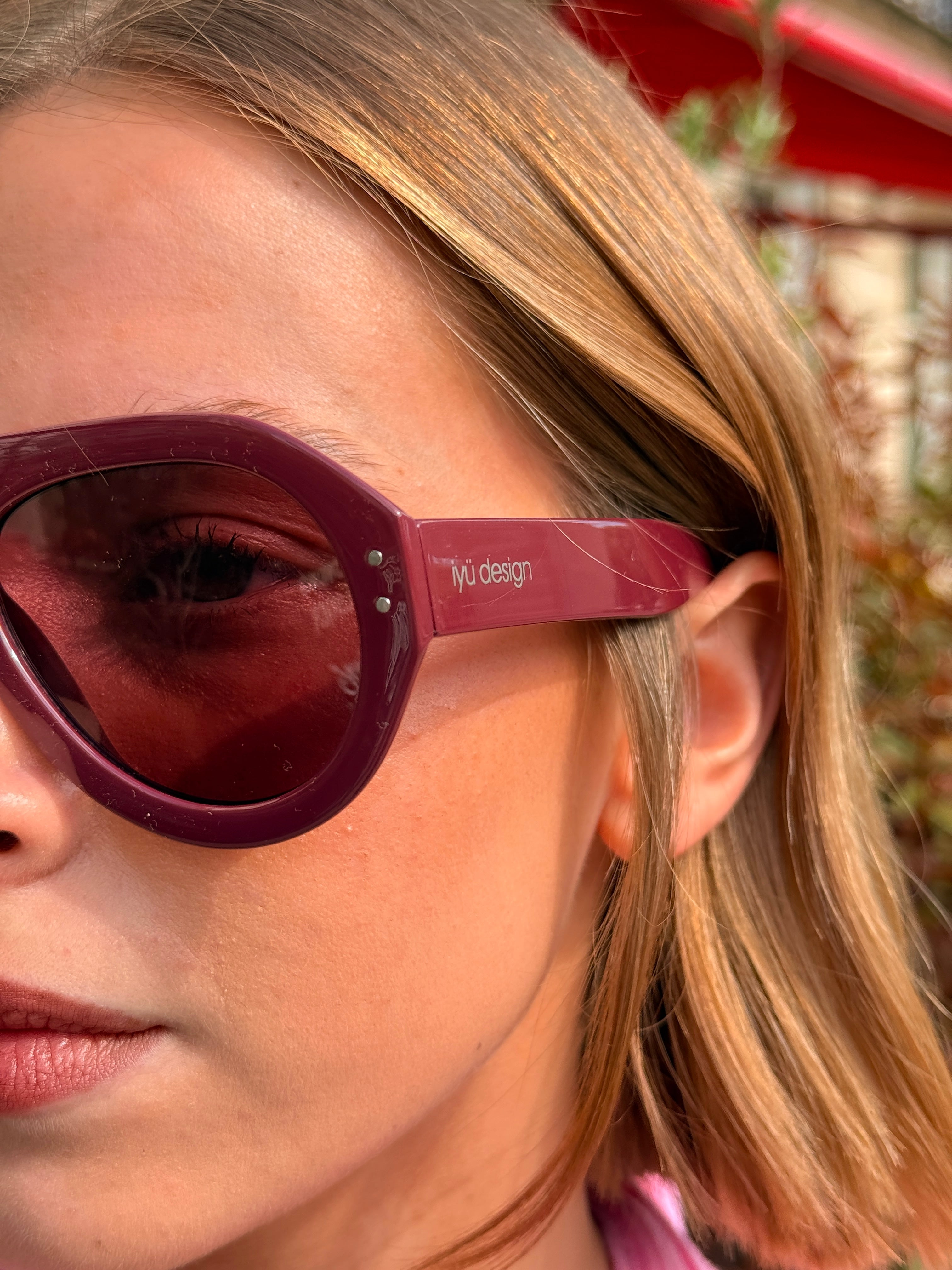 Lunettes Millie bordeaux
