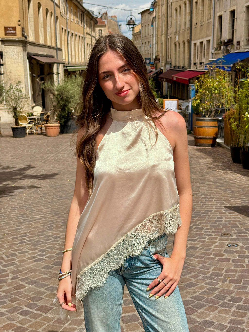 Top Raiponce beige