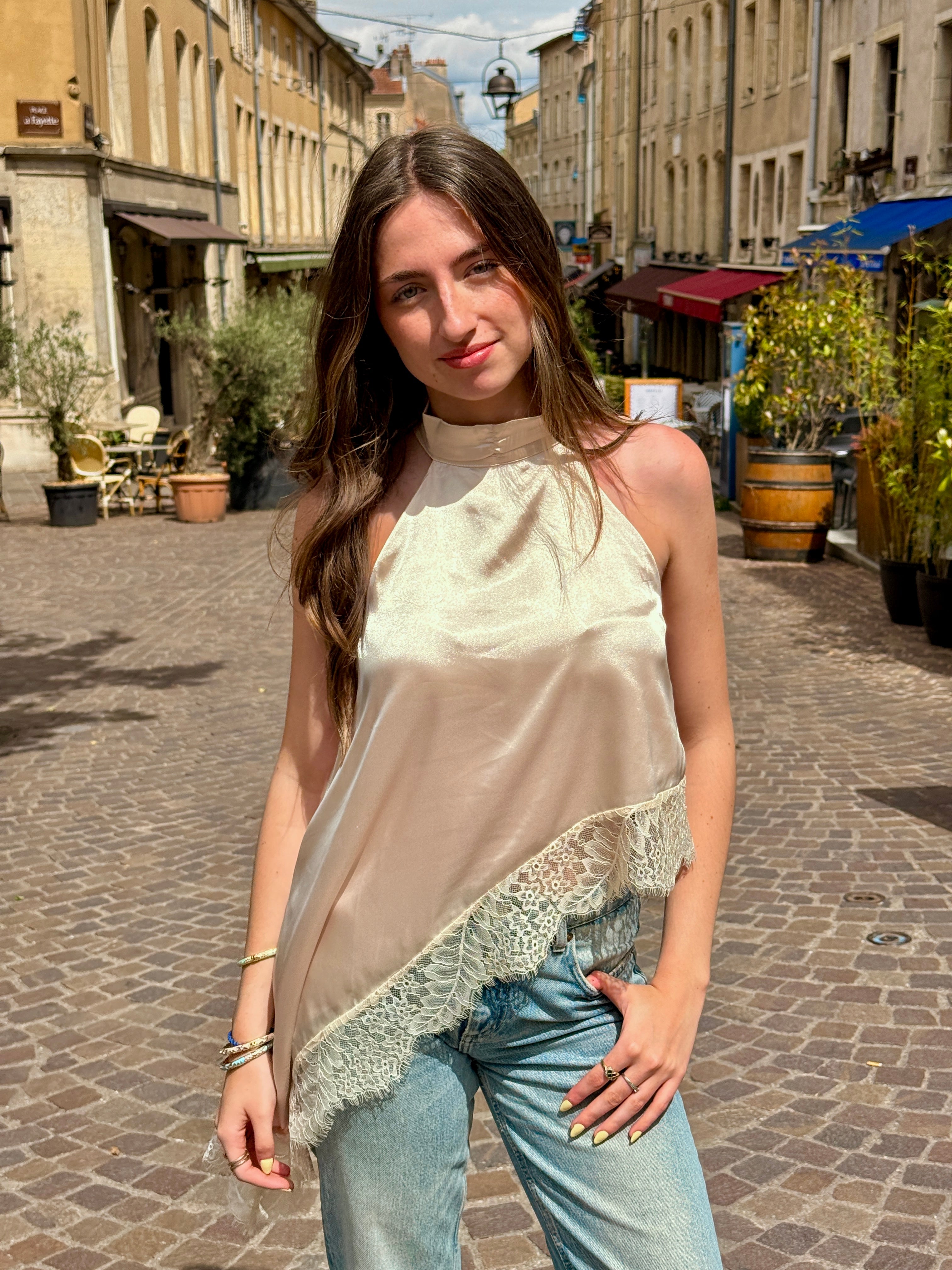 Top Raiponce beige