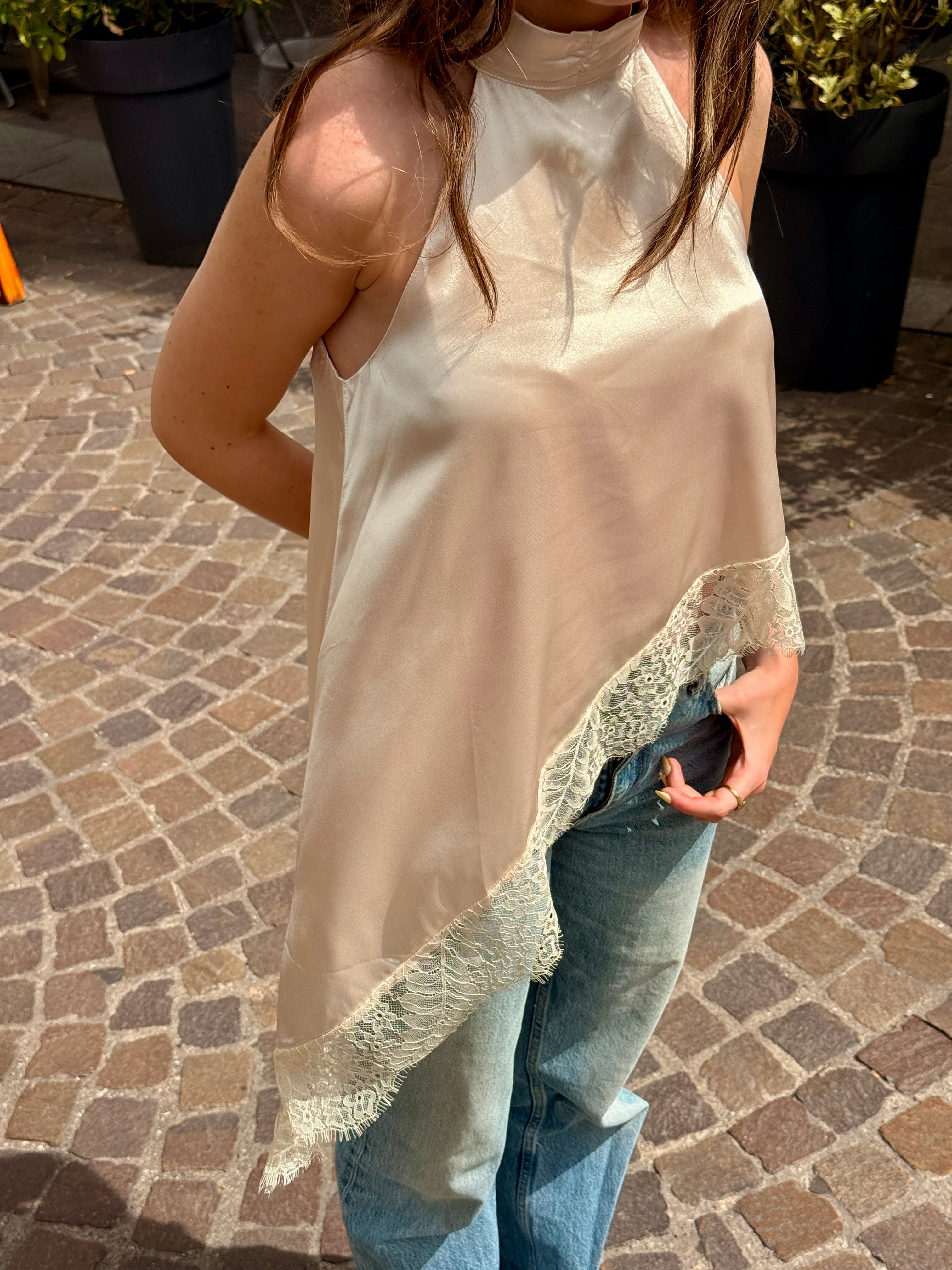 Top Raiponce beige