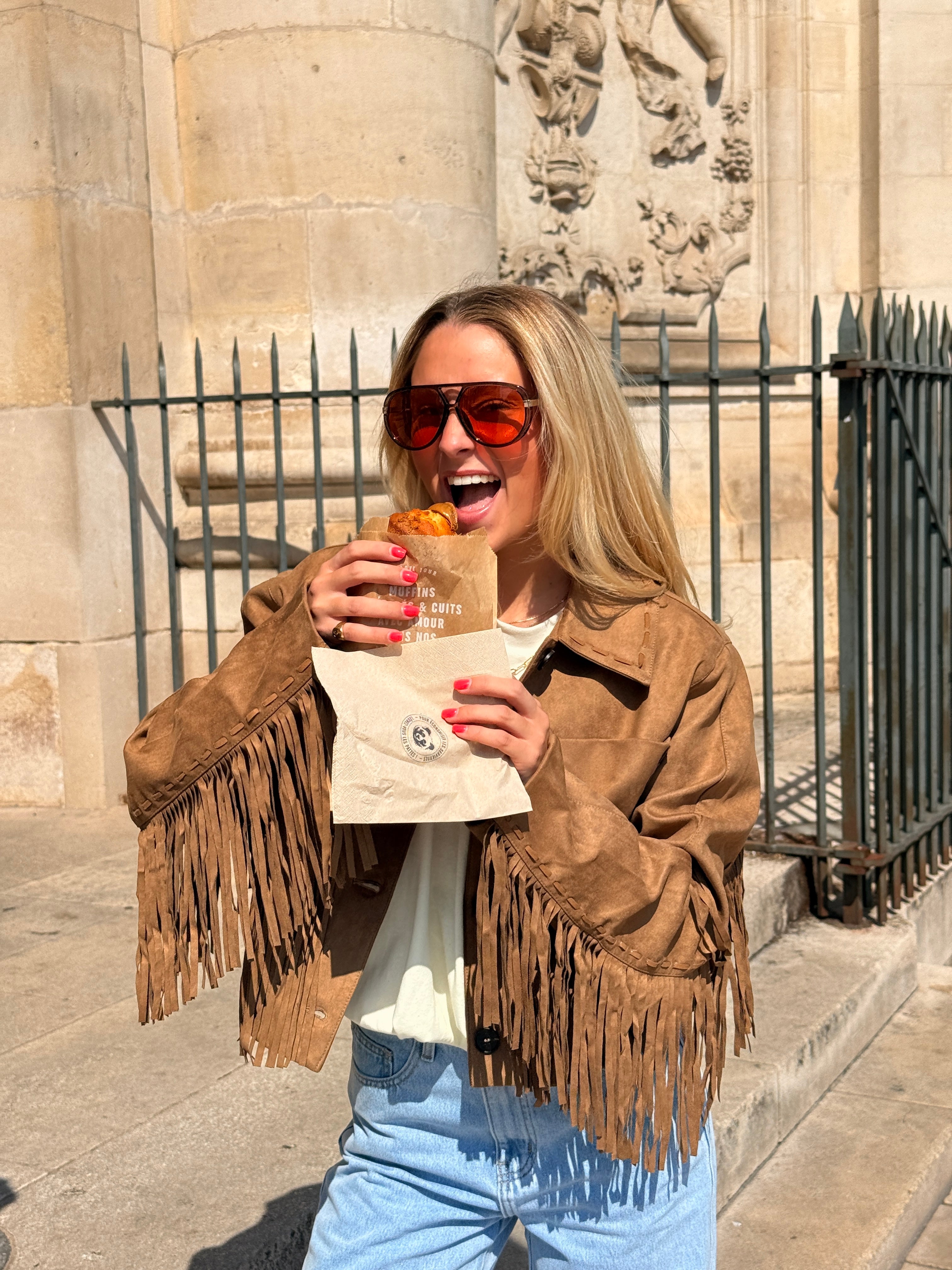 Veste Cowboy camel