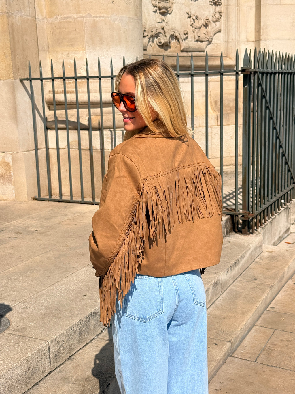 Veste Cowboy camel