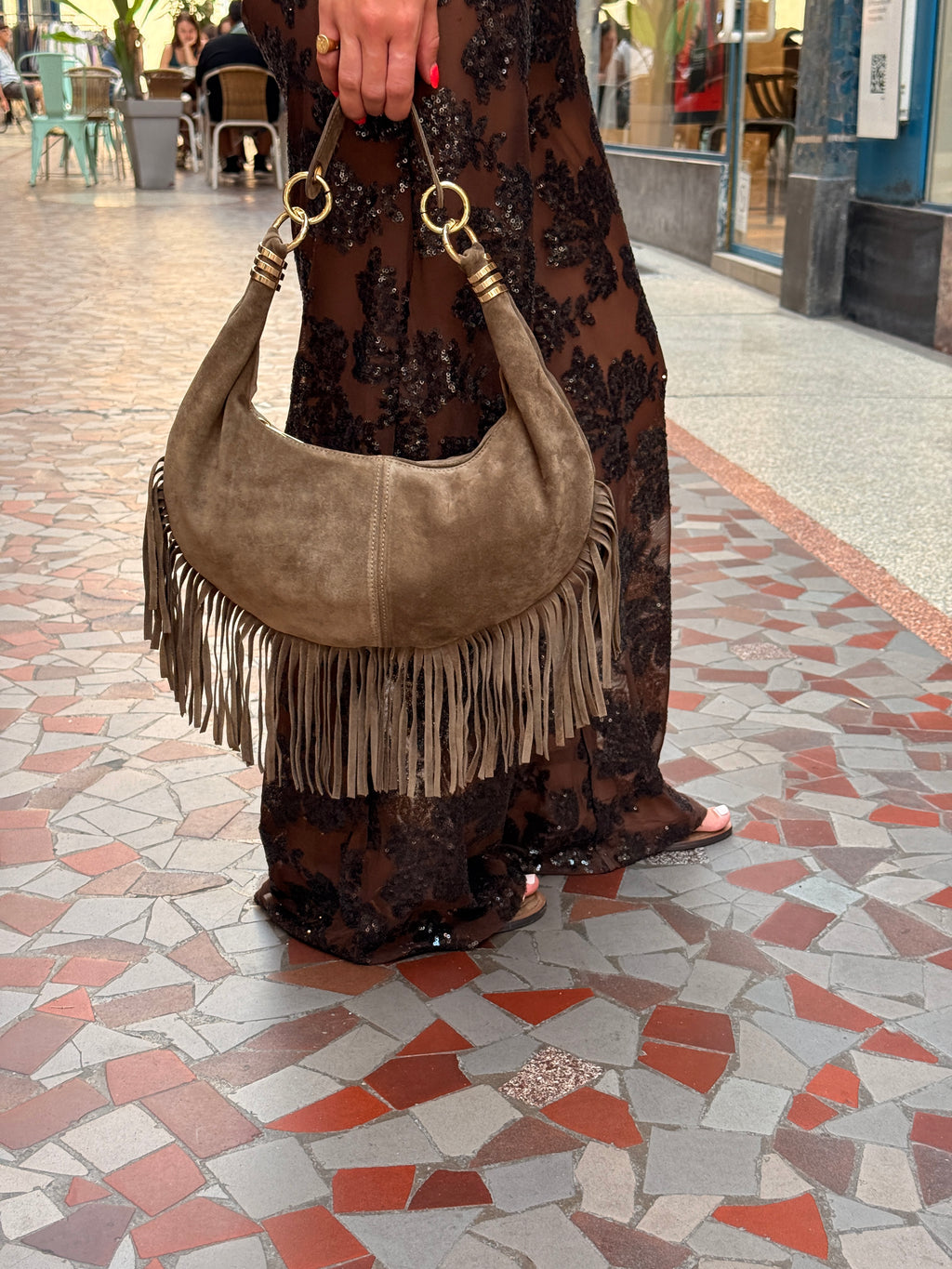 Sac Aurelie taupe