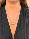 Collier Joanne vert