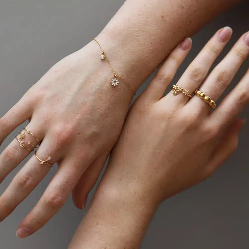 Bague Bubbles doré