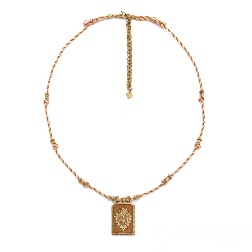 Collier Alma camel