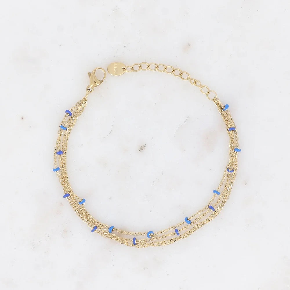 Bracelet Gigi bleu