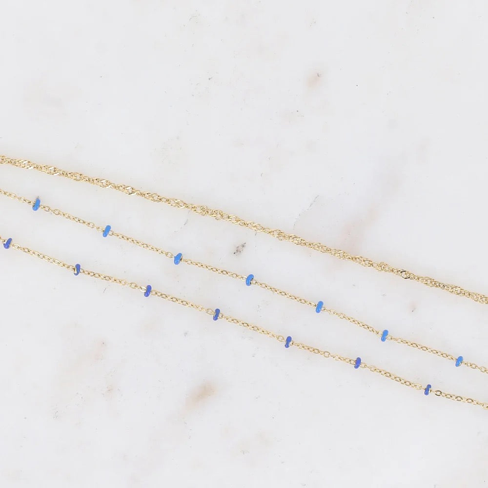 Bracelet Gigi bleu
