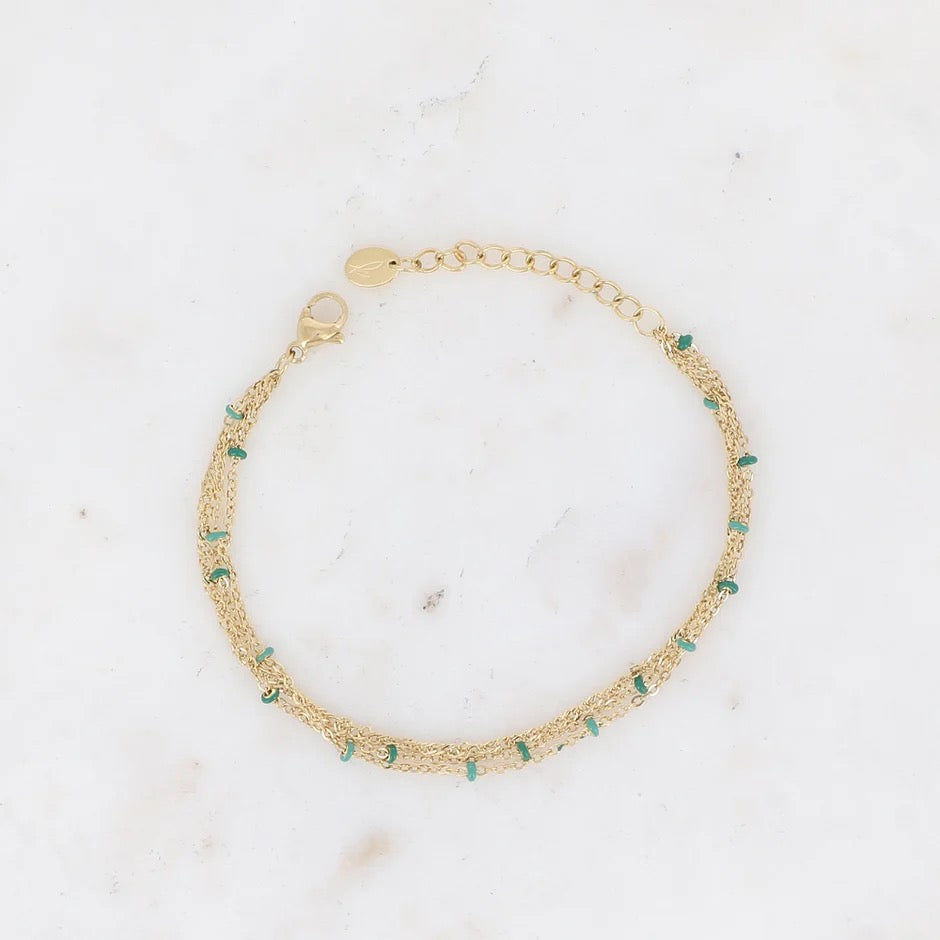 Bracelet Gigi vert