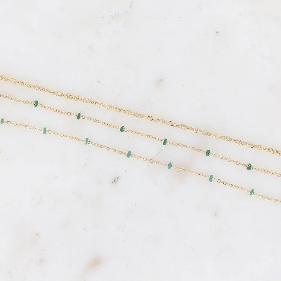 Bracelet Gigi vert