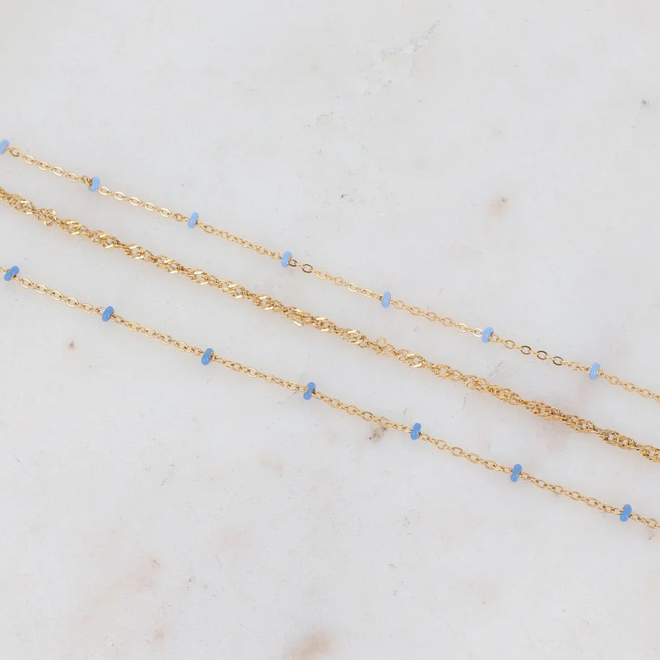 Bracelet Gigi bleu ciel