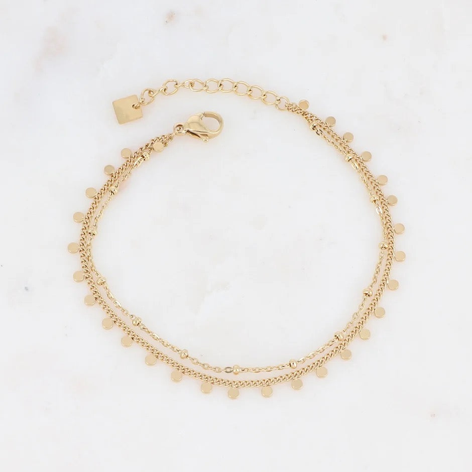Bracelet Bulle doré