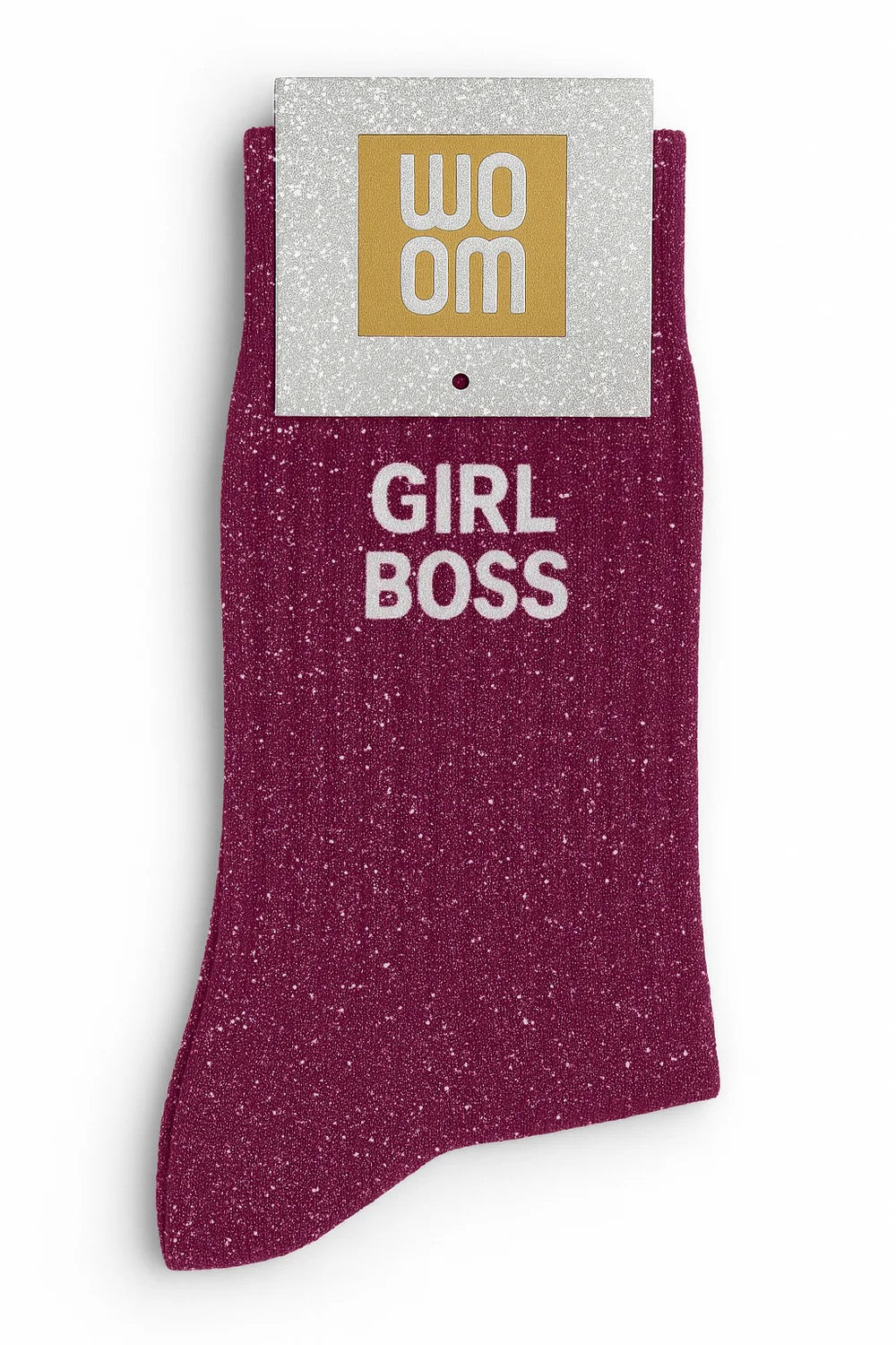 Chaussette à paillettes Girl Boss