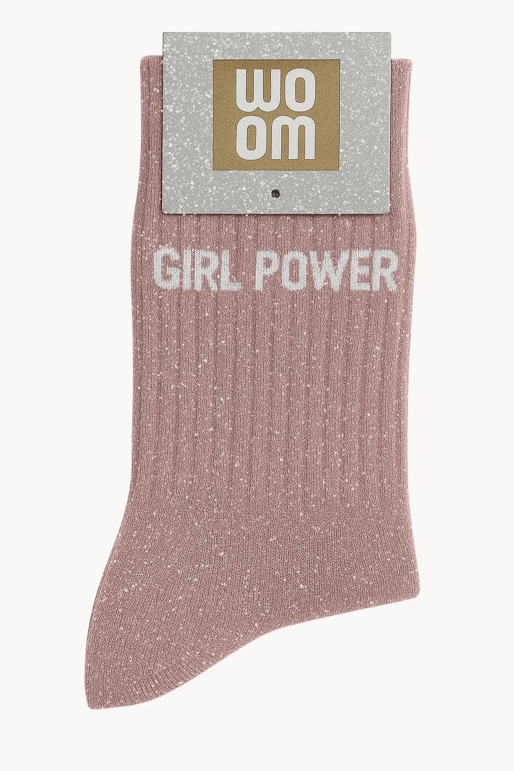 Chaussette à paillettes Girl Power