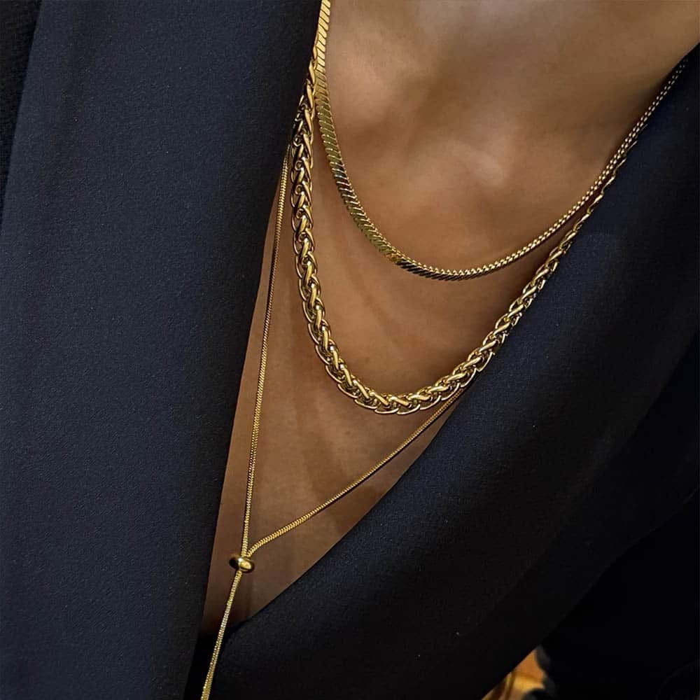 Collier Lysima doré