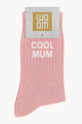 Chaussette à paillettes Cool Mum
