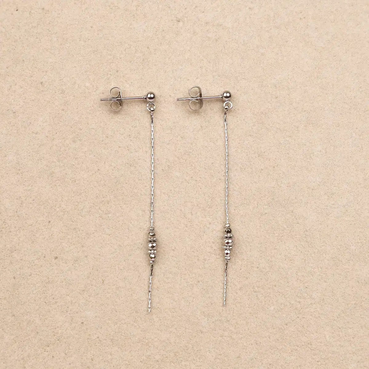 Boucle d'oreille Thalasséa argent