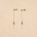 Boucle d'oreille Thalasséa doré