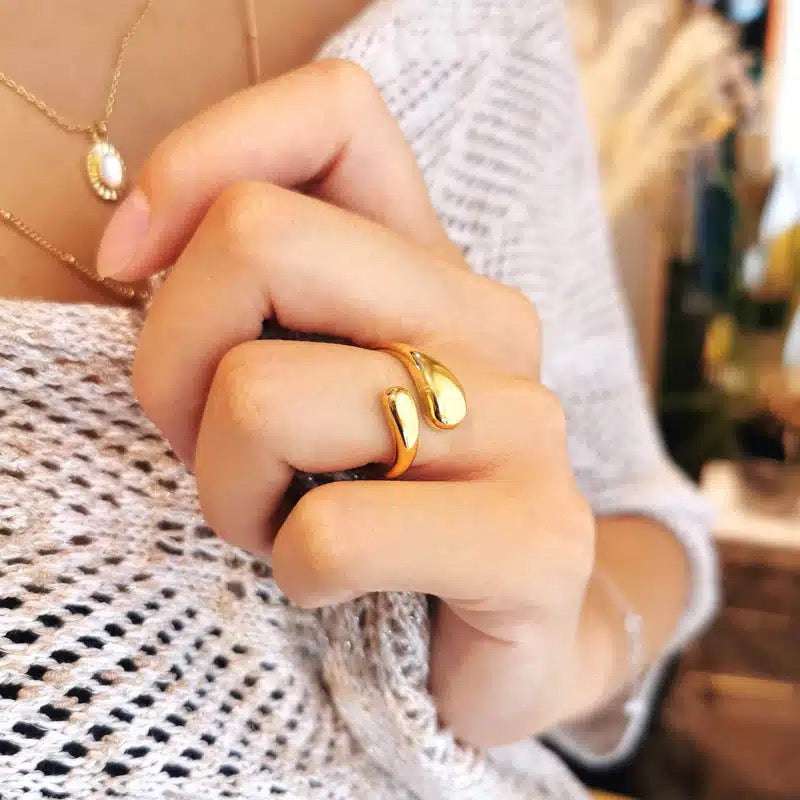 Bague Ombelyne doré