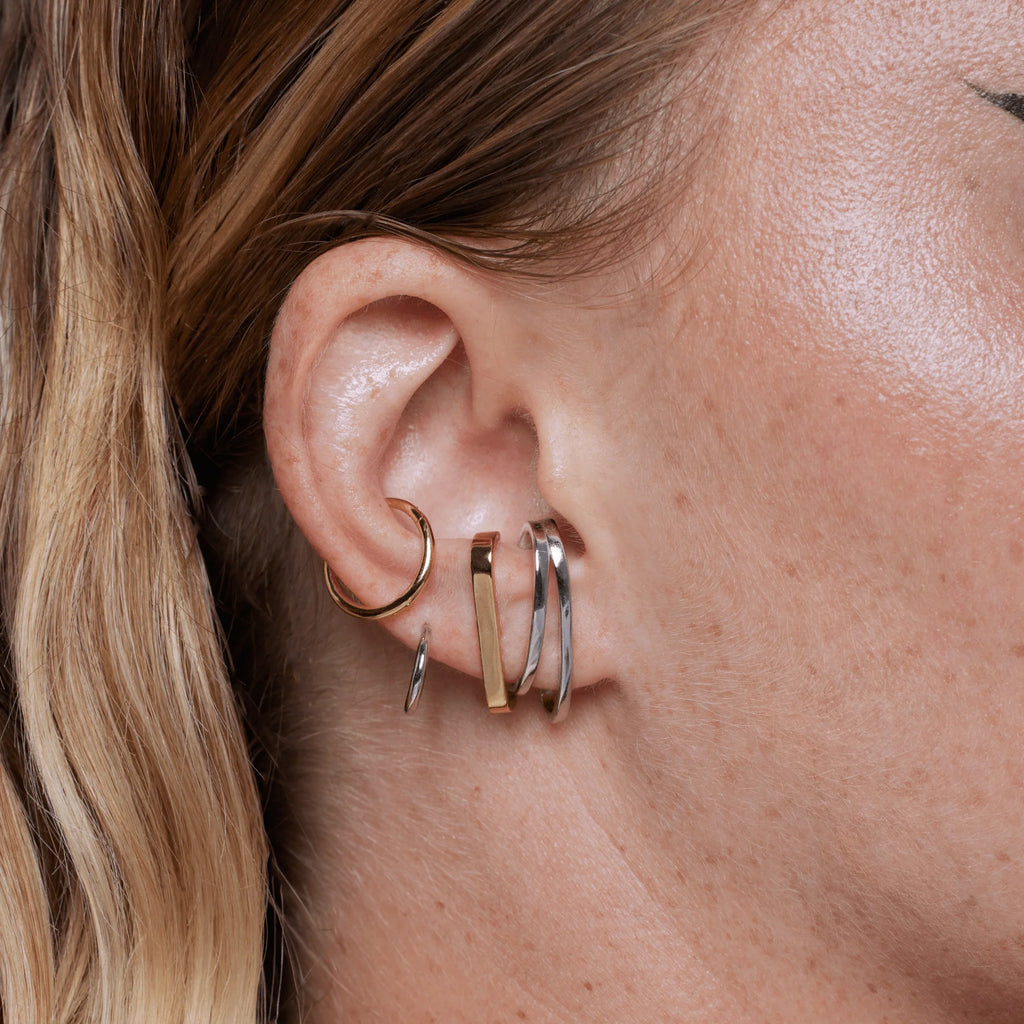 Boucle d'oreille Seattle argent