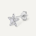 Boucle d'oreille Malte argent