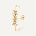 Boucle d'oreille Séville doré