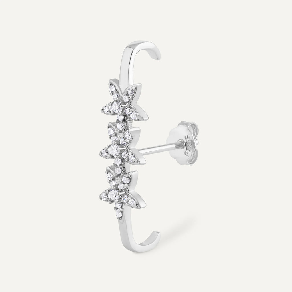 Boucle d'oreille Séville argenté