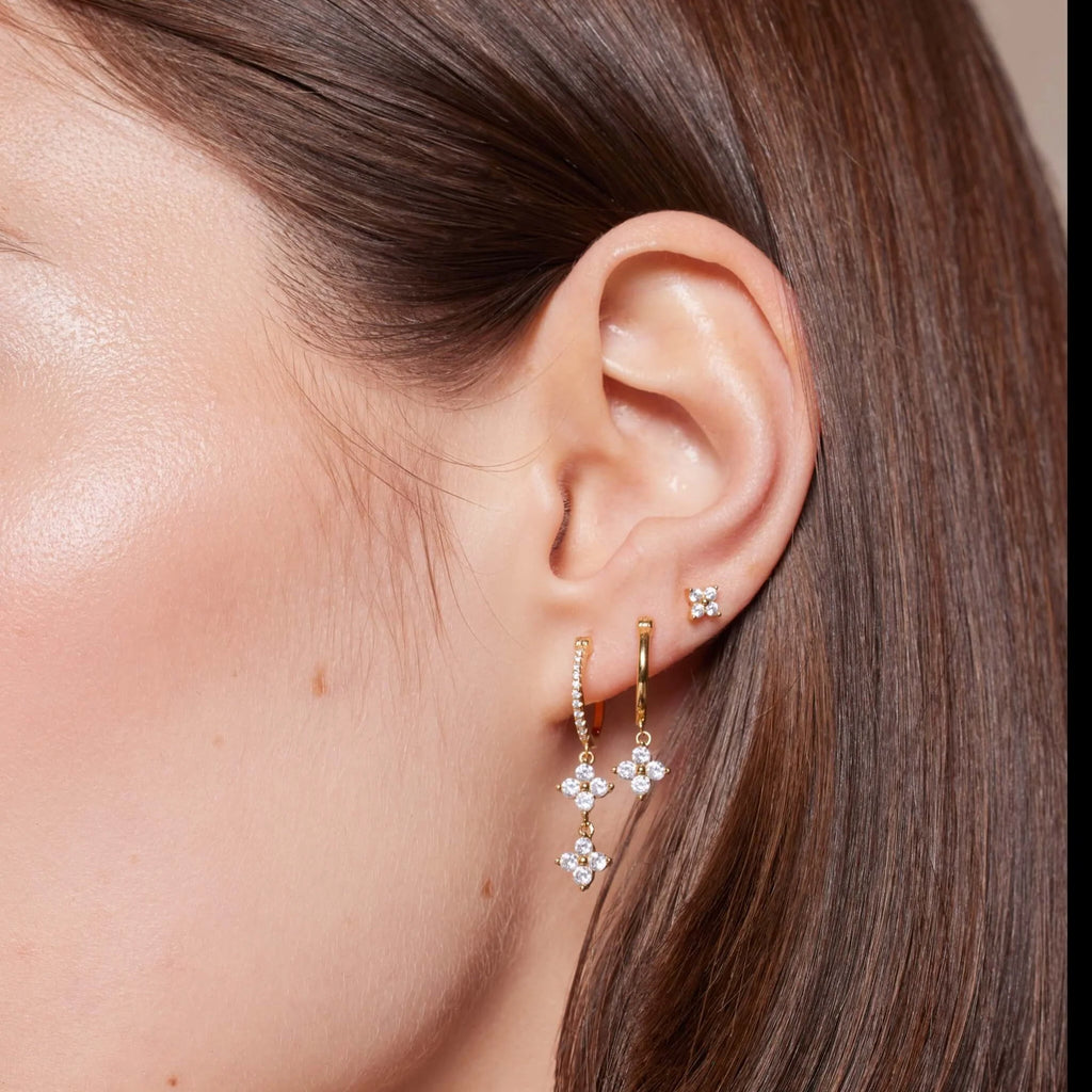 Boucle d'oreille Bangkok argent