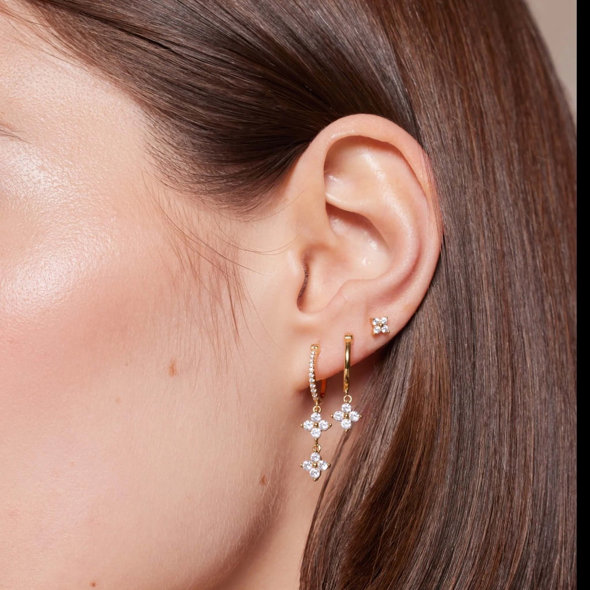 Boucle d'oreille Bangkok argent