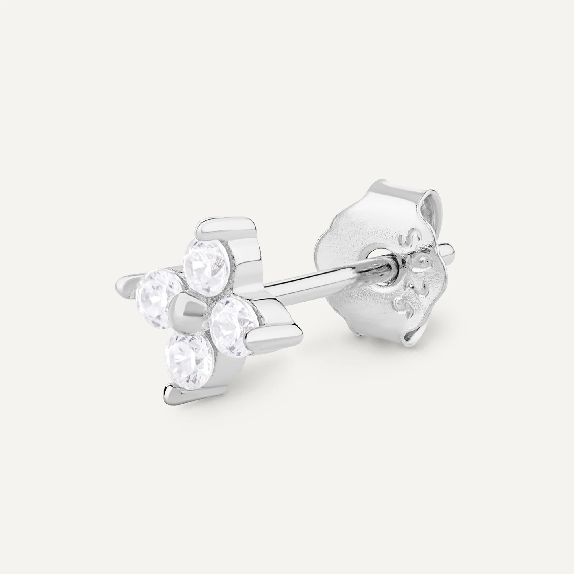 Boucle d'oreille Bangkok argent