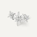 Boucle d'oreille Sydney argenté